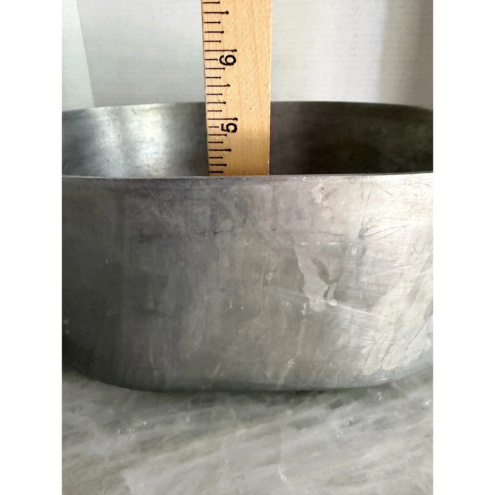Wagner‎ Ware Magnalite Roaster Dutch Oven 4265-P Silver Vintage Lid 8qt